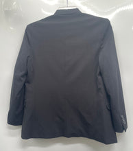 Load image into Gallery viewer, Calvin Klein Boys Black Single-Breasted Two-Button Blazer Jacket Size 16
