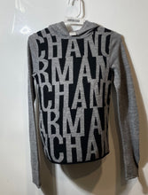Load image into Gallery viewer, Armani Exchange Womens Gray Long Sleeve Pullover Hoodie Size Small
