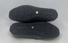 Load image into Gallery viewer, Calvin Klein Mens Black Leather Moc Toe Slip-On Driving Loafer Shoes Size 10

