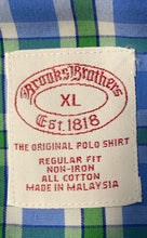 Load image into Gallery viewer, Brooks Brothers Mens Multicolor Plaid Cotton Regular Fit Button-Up Shirt Size XL
