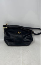 Load image into Gallery viewer, Etienne Aigner Womens Black Inner Pockets Shoulder Handbag With Tag
