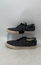 Load image into Gallery viewer, Coach Womens Citysole C2705 White Black Logo Print Sneaker Shoes Size 7B
