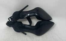 Load image into Gallery viewer, Steve Madden Womens Desire Black High Stiletto Ankle Strap Heels Size 7.5M
