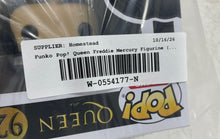 Load image into Gallery viewer, Funko Pop! Rocks Queen #92 Freddie Mercury Vinyl Action Figure Untested
