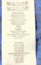 Load image into Gallery viewer, Michael Kors Womens Blue And Black Striped Print Scoop Neck Blouse Top Size OX
