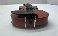 Load image into Gallery viewer, Brown Musical Instrument Right-Handed 4 String Acoustic Violin With Bow In Case
