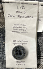 Load image into Gallery viewer, Calvin Klein Jeans Mens Multicolor Plaid Long Sleeve Button-Up Shirt Size L
