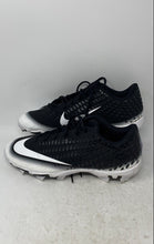 Load image into Gallery viewer, Nike Mens Lunar Vapor Ultrafly Elite 2 AO7946-003 Black White Baseball Cleats 12
