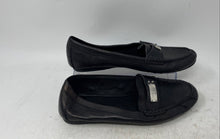 Load image into Gallery viewer, Coach Womens Fredrica Black Leather Slip-On Moc Toe Loafer Flats Size 6.5 B
