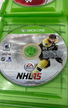 Load image into Gallery viewer, Lot Of 3 Pcs Microsoft Xbox One WWE 2K15 NHL 15 Battlefield 1 Mixed Video Games
