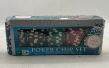Load image into Gallery viewer, Cardinal Classic Games 100-Piece Heavy-Weight Dual-Toned Poker Chip Set
