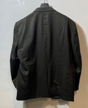Load image into Gallery viewer, Stafford Mens Black Long Sleeve Notch Lapel Three-Button Blazer Size 52R
