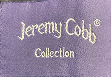 Load image into Gallery viewer, Jeremy Cobb Mens Black Notch Lapel Three-Button Blazer Jacket Size L48
