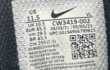 Load image into Gallery viewer, Nike Mens Winflo 8 CW3419-002 Black Lace-Up Sneaker Shoes Size 11.5
