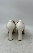 Load image into Gallery viewer, Jenn Ardor Womens White Slip-On Block Loafer Pump Heels Size 6.5M
