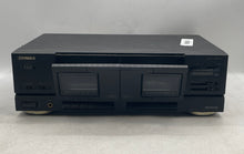 Load image into Gallery viewer, Fisher Studio Standard Model CR-W683 Black Stereo Dual Cassette Deck Not Tested
