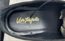 Load image into Gallery viewer, Vito Pegola Mens Black Patent Leather Low Top Derby Dress Shoes Size 11.5M

