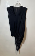 Load image into Gallery viewer, Ilaria Nistri Womens Black Sleeveless V-Neck Pullover Blouse Top Size XS
