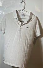 Load image into Gallery viewer, Lacoste Mens White Cotton Slim Fit Short Sleeve Polo Shirt Size XL
