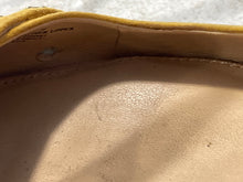 Load image into Gallery viewer, Authentic Ralph Lauren Womens Yellow Slip-On Ballet Flats 7B Interior Damaged
