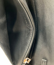 Load image into Gallery viewer, Badgley Mischka Womens Black Gold Inner Pockets Chain Strap Shoulder Bag
