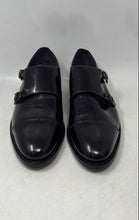 Load image into Gallery viewer, Samuel Windsor Mens Black Leather Double Monk Strap Dress Shoes Size 6.5
