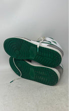 Load image into Gallery viewer, Nike Boys Air Jordan 1 Mid SE DC7248-103 White Green Basketball Shoes Size 6.5Y
