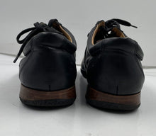 Load image into Gallery viewer, Authentic Bally Mens Black Leather Lace-Up Sneakers Shoes Size 8 Damaged
