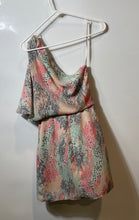 Load image into Gallery viewer, Bcbgmaxazria Womens Multicolor Printed One-Shoulder Short Mina Mini Dress Size 0

