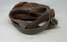 Load image into Gallery viewer, Fossil Womens Brown Leather Inner Pockets Adjustable Strap Crossbody Bag
