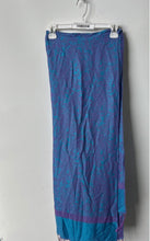Load image into Gallery viewer, Pashmina Womens Purple Blue Paisley Fringe Neck Warmer Scarf Wrap Shawl
