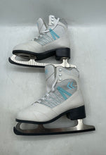 Load image into Gallery viewer, Cameo Womens Soft White Lace-Up Winter Sport Figure Ice Skates Size 8
