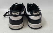 Load image into Gallery viewer, Nike Kids Dunk Low White Black Leather Lace-Up Low Top Sneaker Shoes Size 3.5Y
