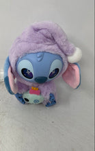 Load image into Gallery viewer, Miniso Disney Blue And Purple Plush Stitch Character Figure Keychain Collectible
