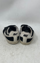 Load image into Gallery viewer, Nike Kids Court Royale 833537-002 Black White Leather Sneakers Shoes Size 8C
