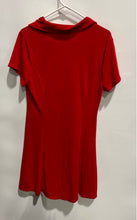 Load image into Gallery viewer, Gap Womens Red Short Sleeve Collared Button Front Polo Mini Dress Size L
