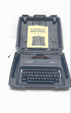 Load image into Gallery viewer, Nadex Pioneer Black Manual Ribbon Portable Office Typewriter Not Tested
