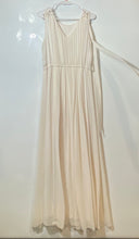 Load image into Gallery viewer, Jessica Simpson Womens White Sleeveless V-Neck Belted Waist Maxi Dress Size 10
