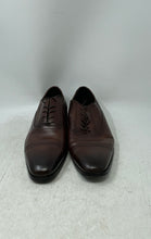 Load image into Gallery viewer, Aldo Mens Brown Leather Cap Toe Lace-Up Oxford Dress Shoes Size 10.5
