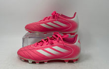 Load image into Gallery viewer, Adidas Kids Goletto IX JH6645 Pink White Low Top Lace-Up Soccer Cleats Size 2.5
