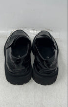 Load image into Gallery viewer, Zara Girls Black Leather Slip-On Round Toe Penny Loafer Shoes Size EUR 32
