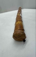 Load image into Gallery viewer, Bamboo Rain Stick Musical Instrument Featuring Spiral Detailing &amp; Natural Finish
