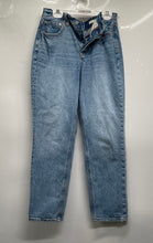 Load image into Gallery viewer, J.Crew Womens Blue Denim Medium Wash High-Rise Straight-Leg Jeans Size 26

