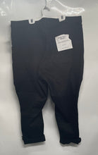 Load image into Gallery viewer, Good American Womens Black Dark Wash Mid Rise Button Front Skinny Jeans Size 22
