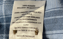 Load image into Gallery viewer, Levi's Mens Blue Printed Cotton Long Sleeve Pockets Button-Up Shirt Size XL
