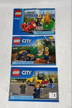 Load image into Gallery viewer, Lot Of 10 Pcs Lego Assorted Multicolor Various City Instruction Manuals
