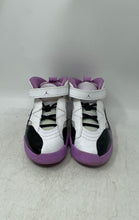 Load image into Gallery viewer, Nike Kids Air Jordan Jumpman Two DQ8432 White Purple Black Sneaker Shoes Size 3Y
