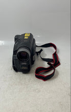 Load image into Gallery viewer, JVC Compact VHS 50x Optical Zoom Camcorder Model GR-AXM210U Untested
