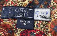 Load image into Gallery viewer, Thomas Elliott Boys Multicolor Intricate Paisley Print Button-Up Shirt Size M
