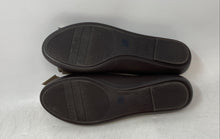 Load image into Gallery viewer, Melissa Womens Brown Bow Design Round Toe Slip-On Ballet Flats Size 9
